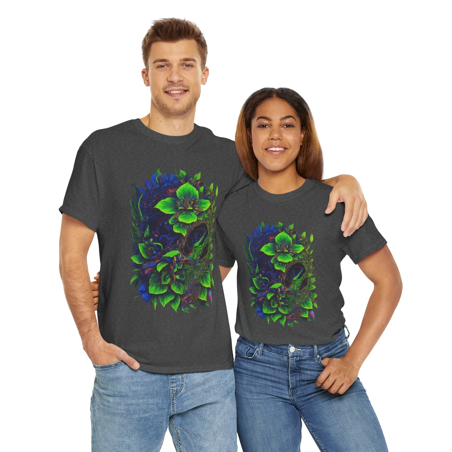 ramo de flores Camiseta unisex de algodón pesado