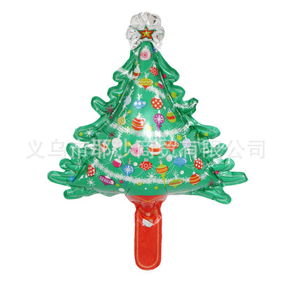 Christmas decoration aluminum film balloon