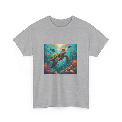 Camiseta con gráfico de tortuga Reef Rider