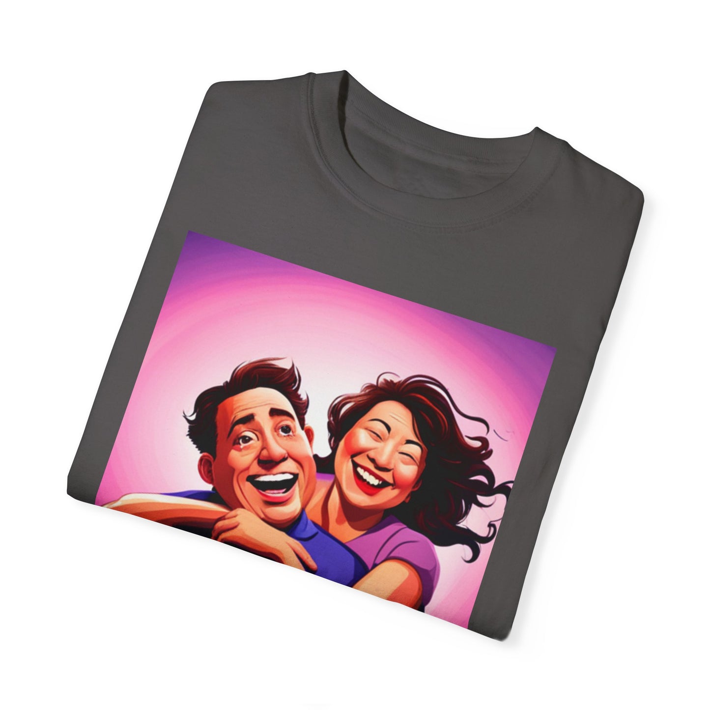 Camiseta unisex teñida en prenda