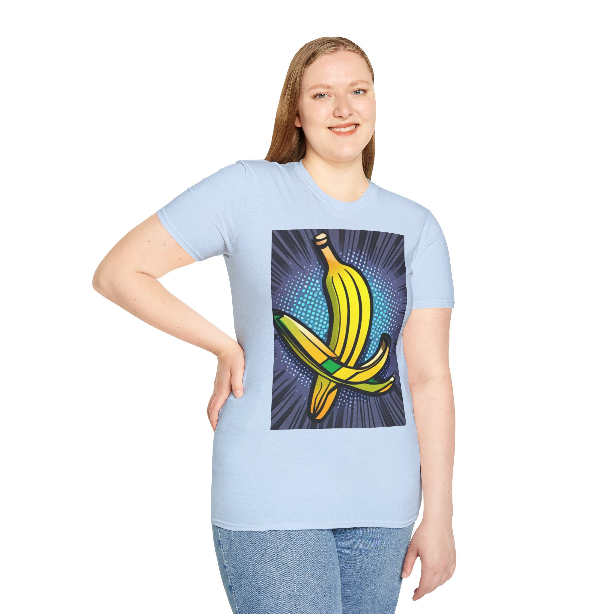 Camiseta unisex Softstyle de piel de plátano