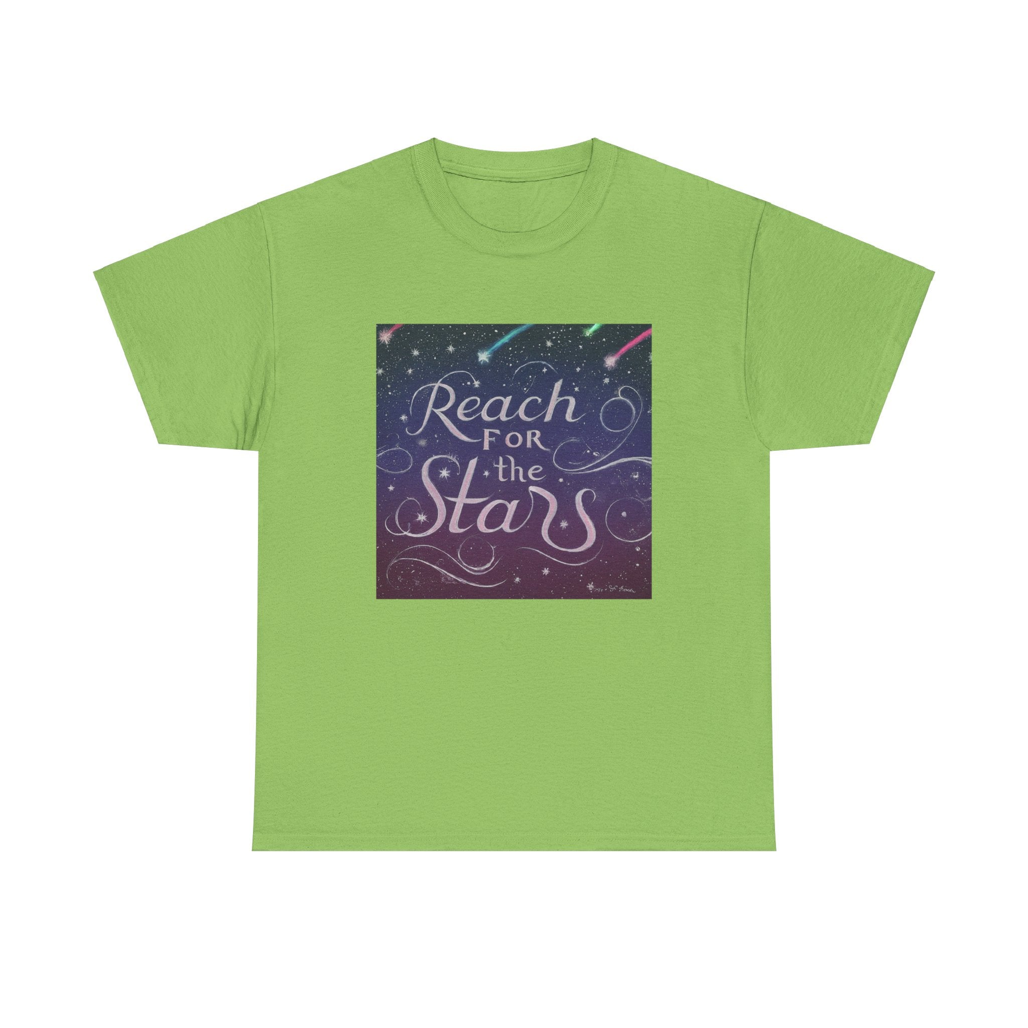 Unisex Heavy Cotton  reach for the star Tee