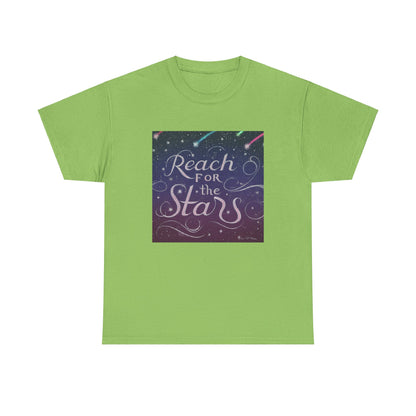 Unisex Heavy Cotton  reach for the star Tee