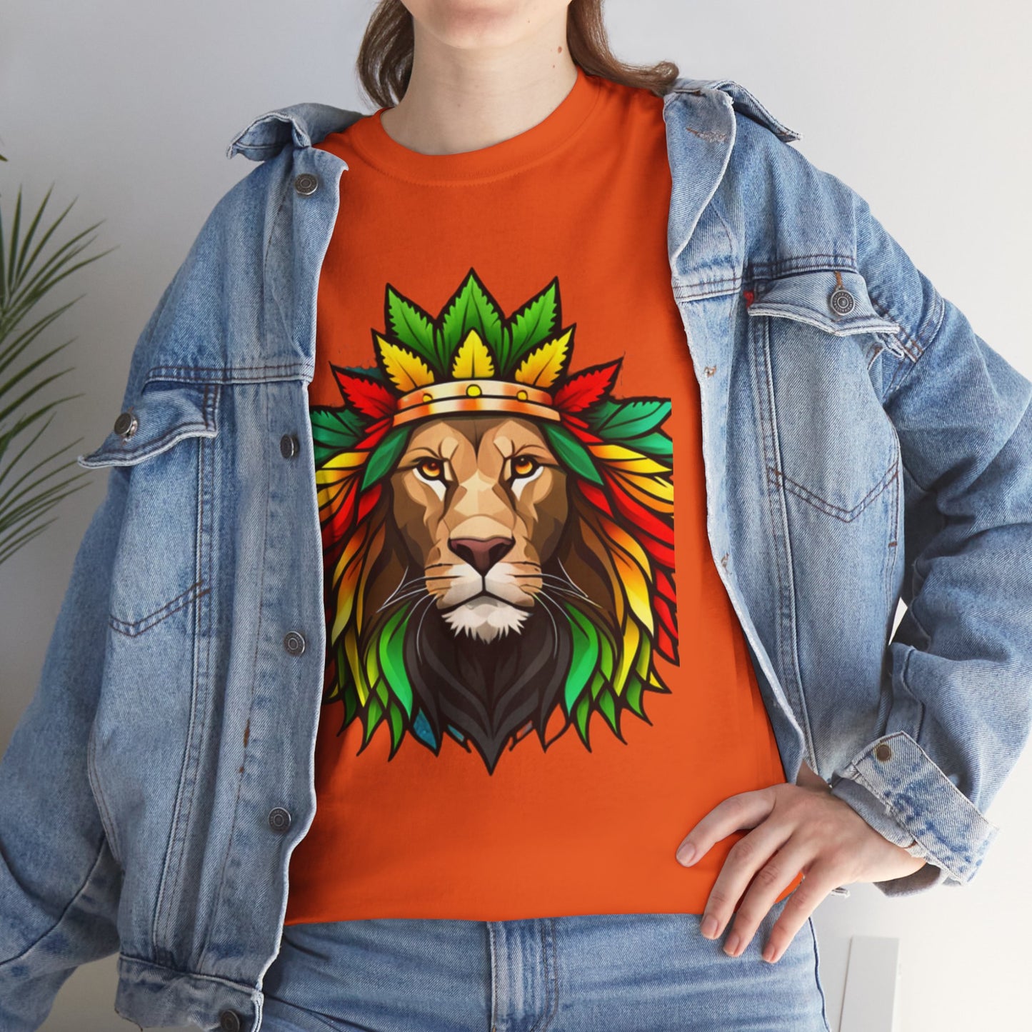 Camiseta Reggae Unisex de algodón pesado 