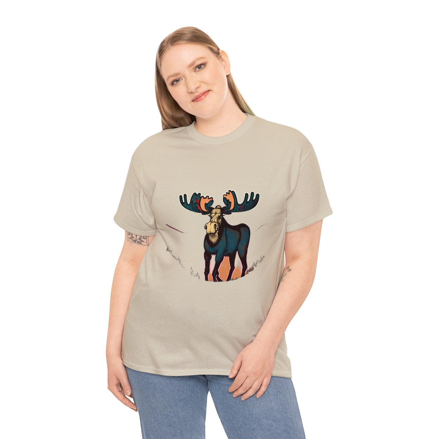 Camiseta unisex de algodón pesado