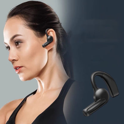 Auriculares deportivos para correr con conducción ósea y conversación Bluetooth con cancelación de ruido empresarial