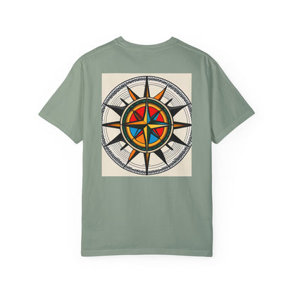 Calypso Compass Unisex Garment-Dyed T-shirt