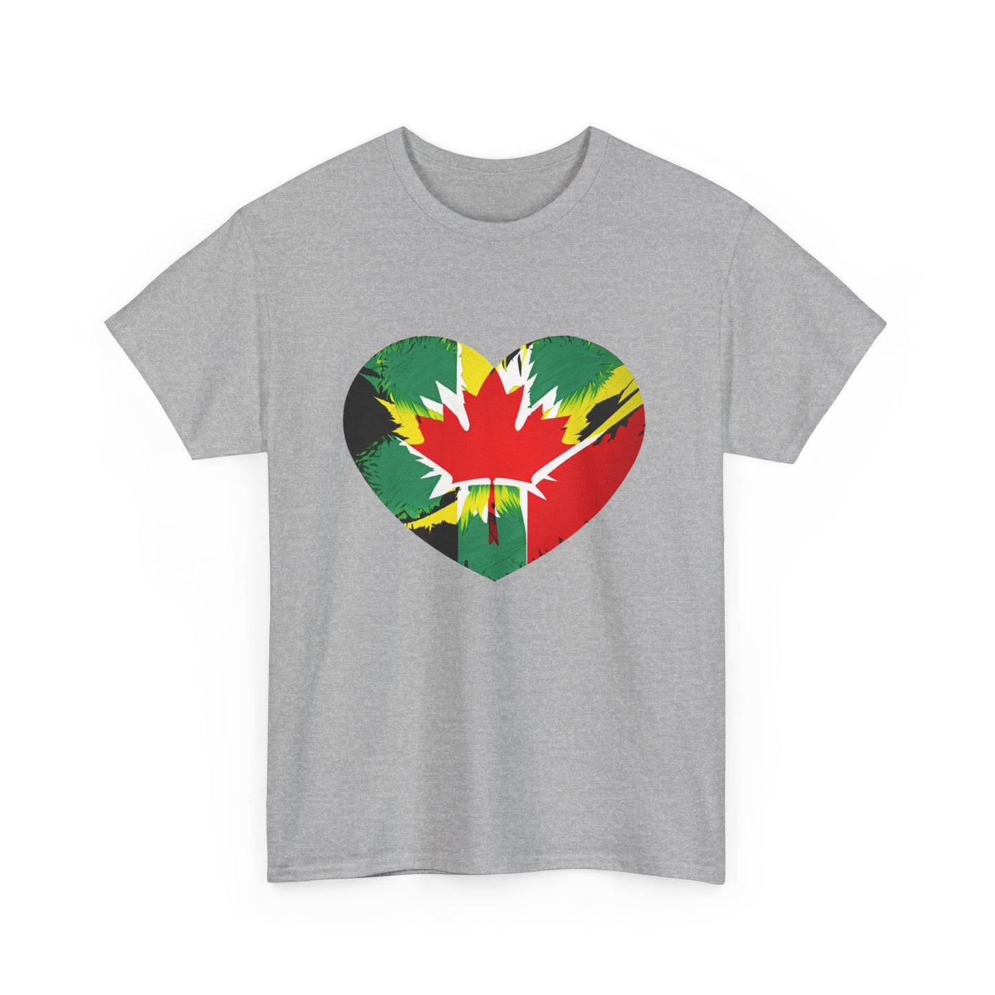 Jamaican-Canadian pride: Unisex Heavy Cotton Tee