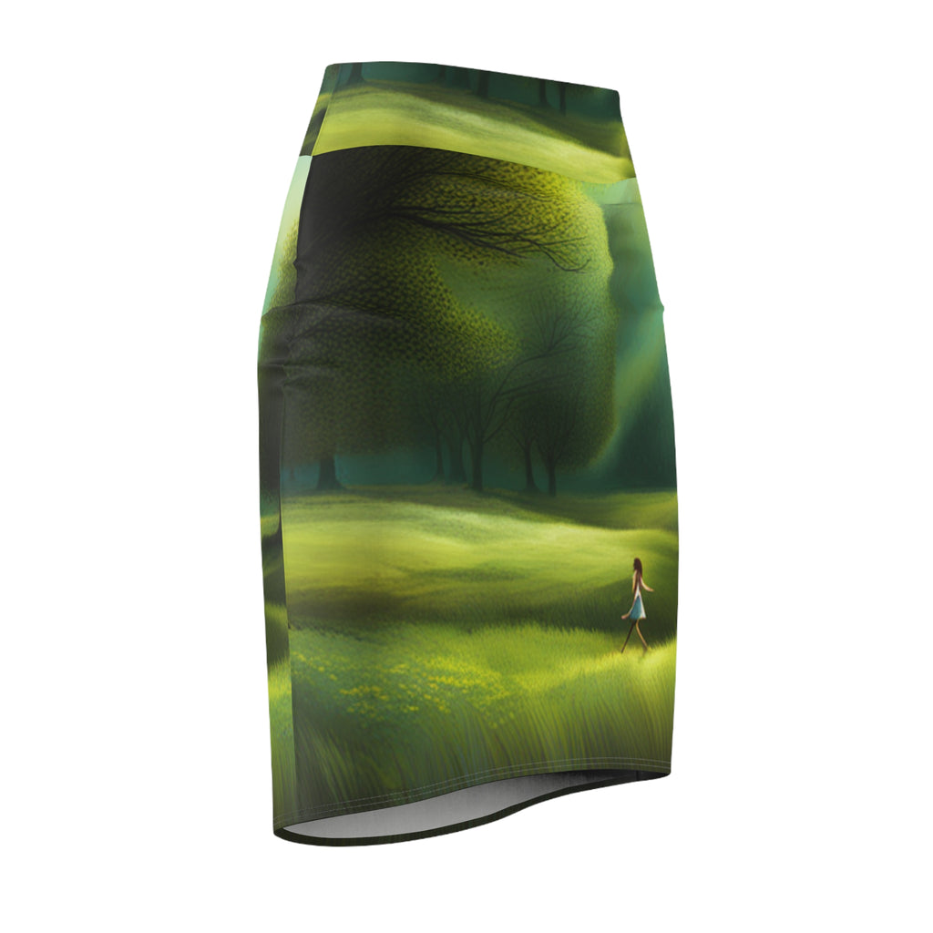 Women's Pencil Skirt (AOP)
