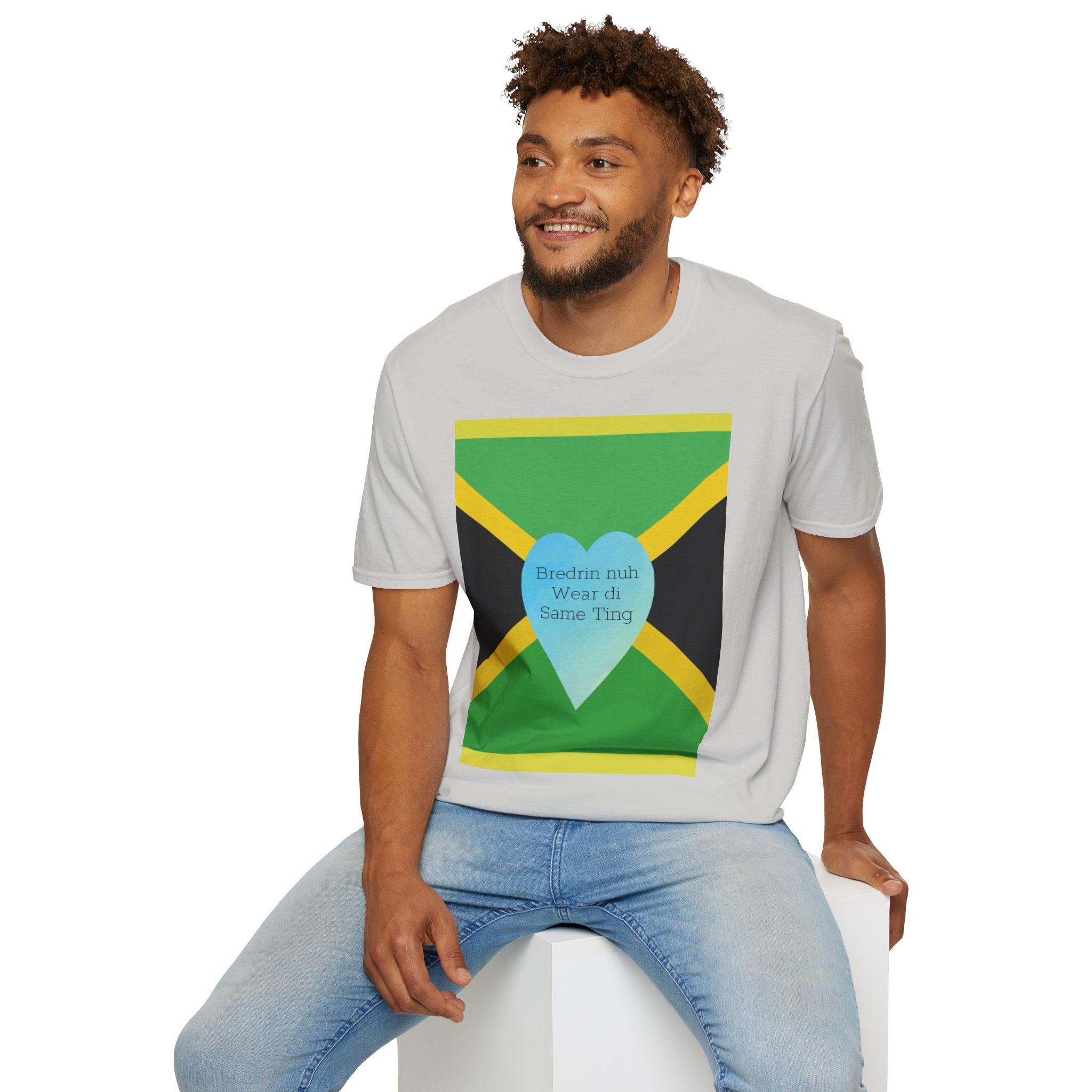 Bredrin nuh Wear di Same Ting Camiseta unisex de estilo suave