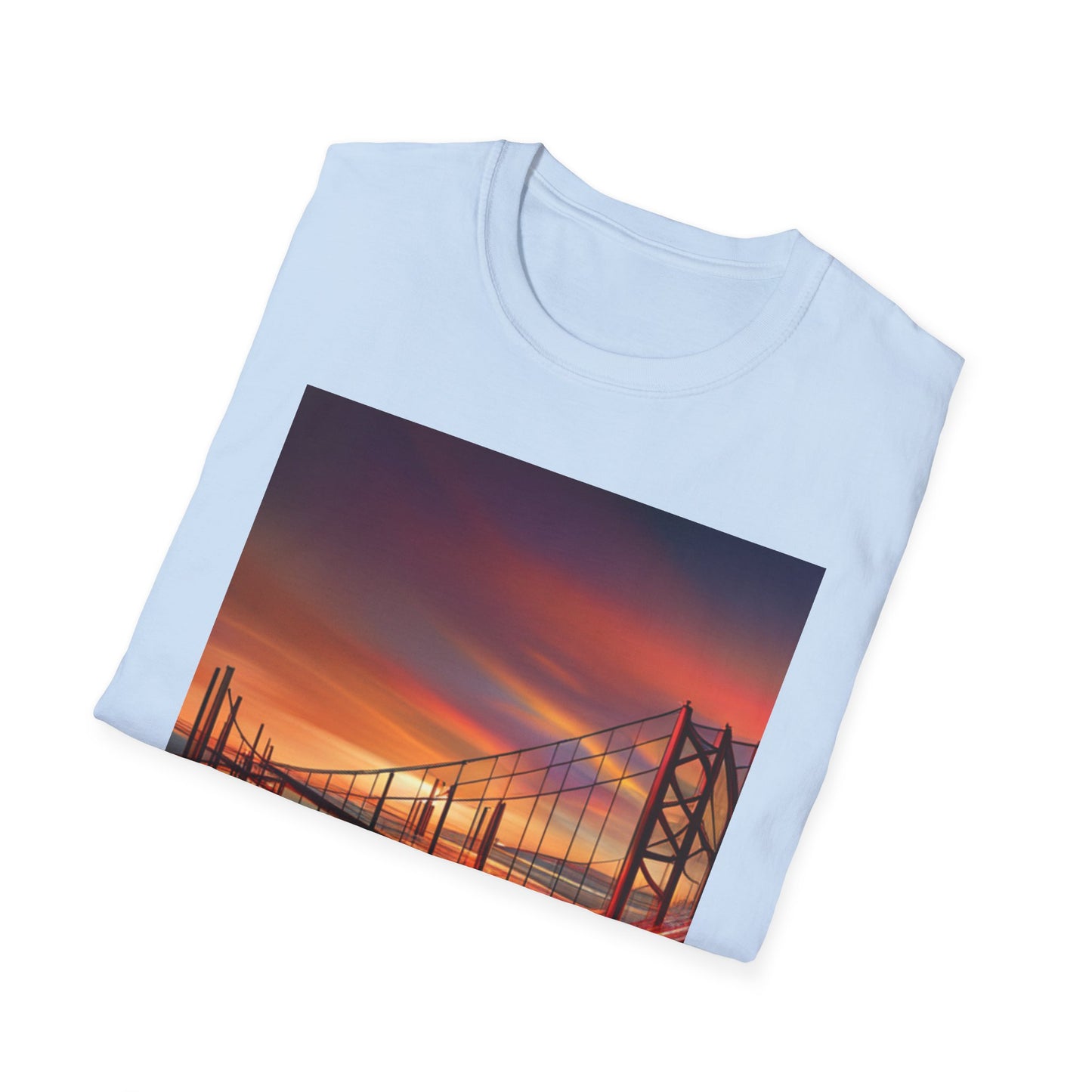 A Bridge of Creativity Unisex Softstyle T-Shirt