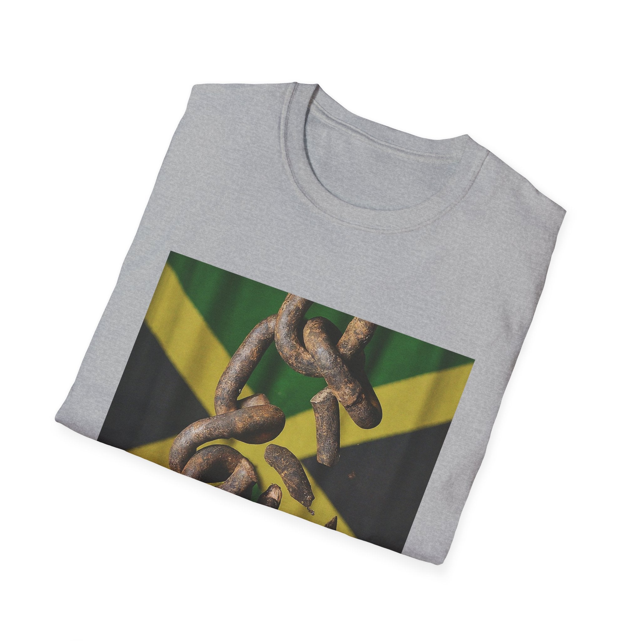 camisetas gráficas para el fondo jamaicano