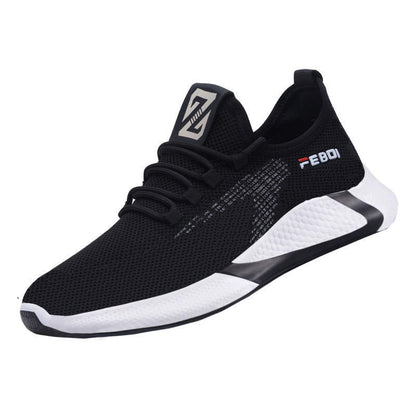 Men's shoes autumn and winter plus velvet casual shoes men's trend sports shoes