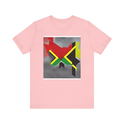 Camiseta de manga corta unisex Jersey para jamaicanos-canadienses