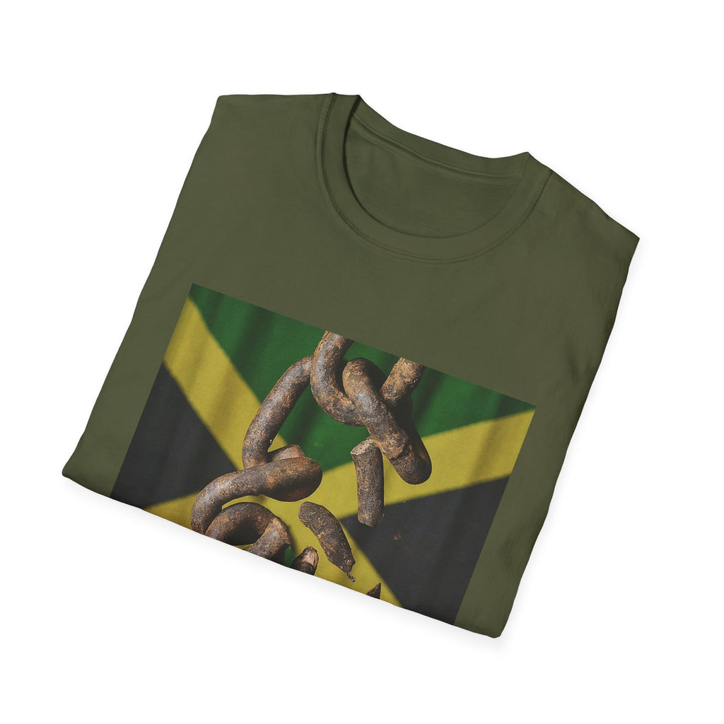 camisetas gráficas para el fondo jamaicano