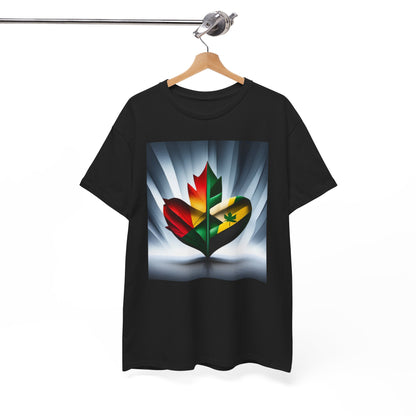 ¡Representa tu herencia con comodidad! 🇯🇲 Camiseta unisex de algodón pesado