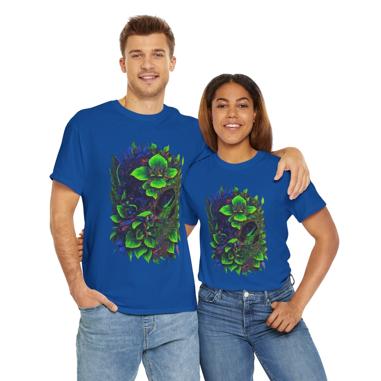 ramo de flores Camiseta unisex de algodón pesado