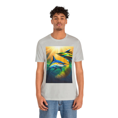 Representa a tus raíces: camisetas unisex de jersey jamaicanos de EE. UU.