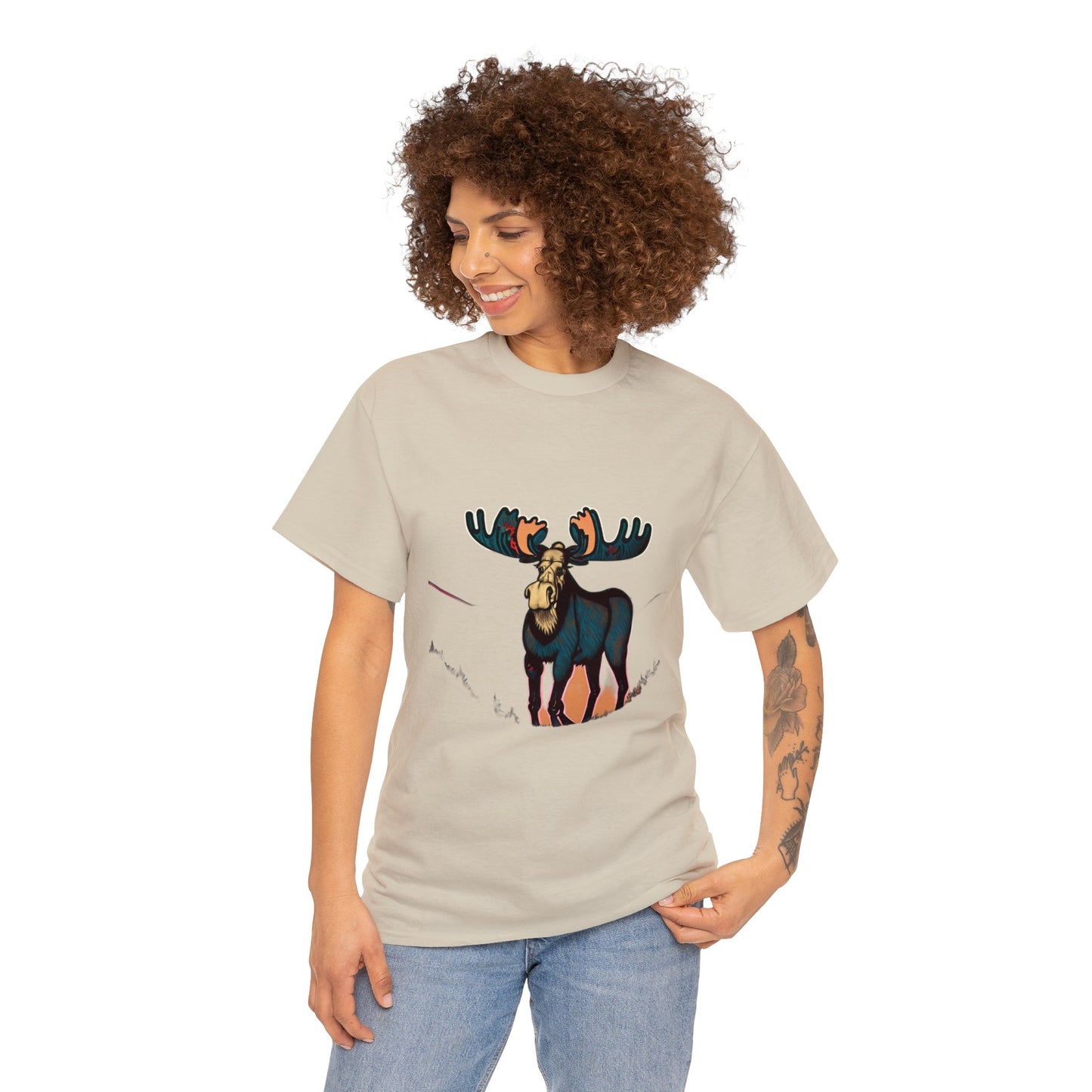 Camiseta unisex de algodón pesado