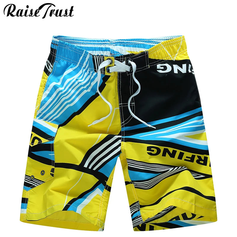 Brand New Fitness Summer Hot Men Beach Shorts Men Quick Dry Printing Board Shorts Breathable Men's Clothing mens beach