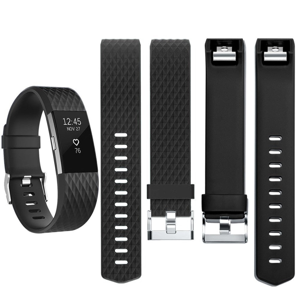 Correa de muñeca para Fitbit Charge 2, accesorio para reloj inteligente Fitbit Charge 2, correas de repuesto para pulsera inteligente