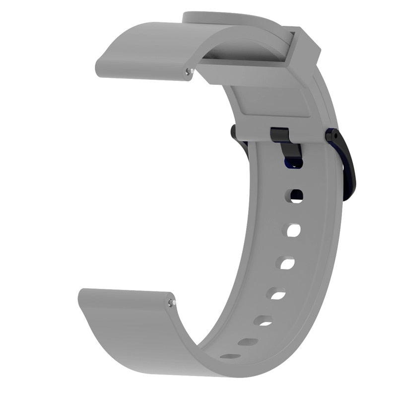 Correa de muñeca deportiva de silicona para reloj inteligente Xiaomi Huami Amazfit Bip, pulsera de repuesto de 20MM, Accesorios inteligentes Mar1