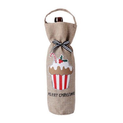 Christmas Decoration Supplies Bottle Cover