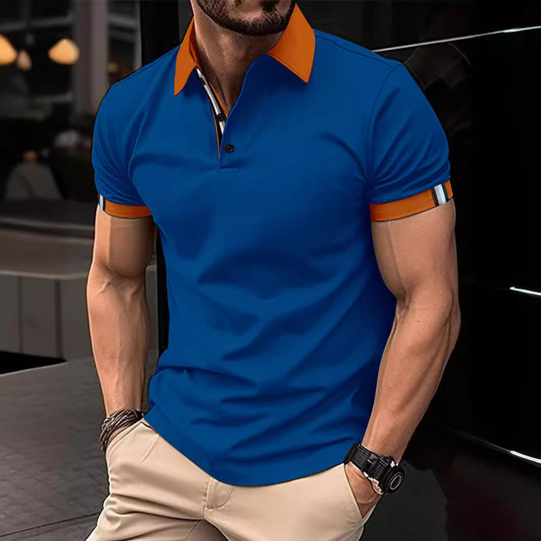 Short Sleeves Shirt M2k Trends - Men's Casual Solid Color