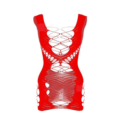 Sexy Bodycon Lingerie Strap Mini Dress Fishnet Babydoll