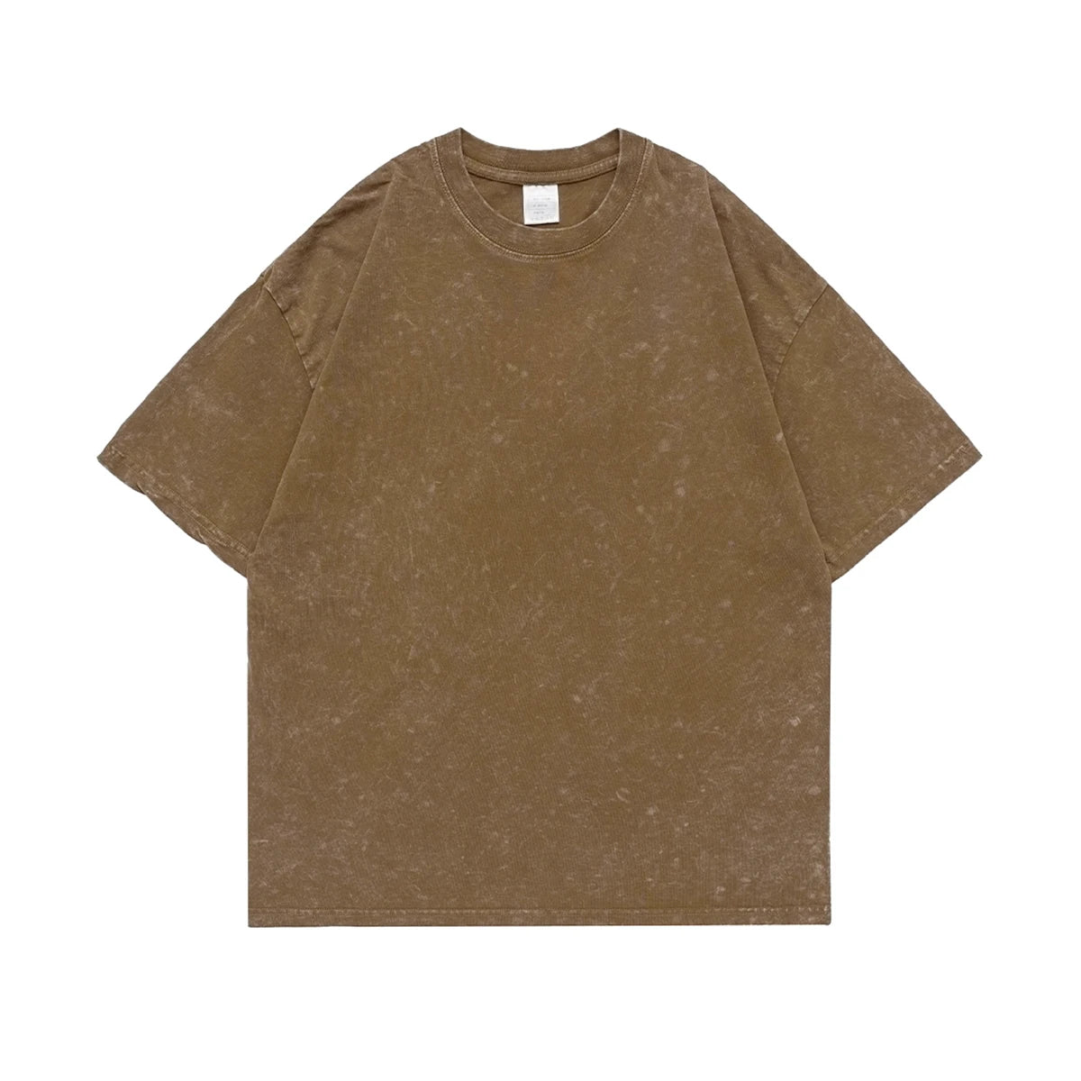 M2k Trends Quality Oversized Acid Washed T Shirt Women Vintage T-shirts Streetwear Mineral Wash Tee Shirts Girl Loose Luxury Brand Tops