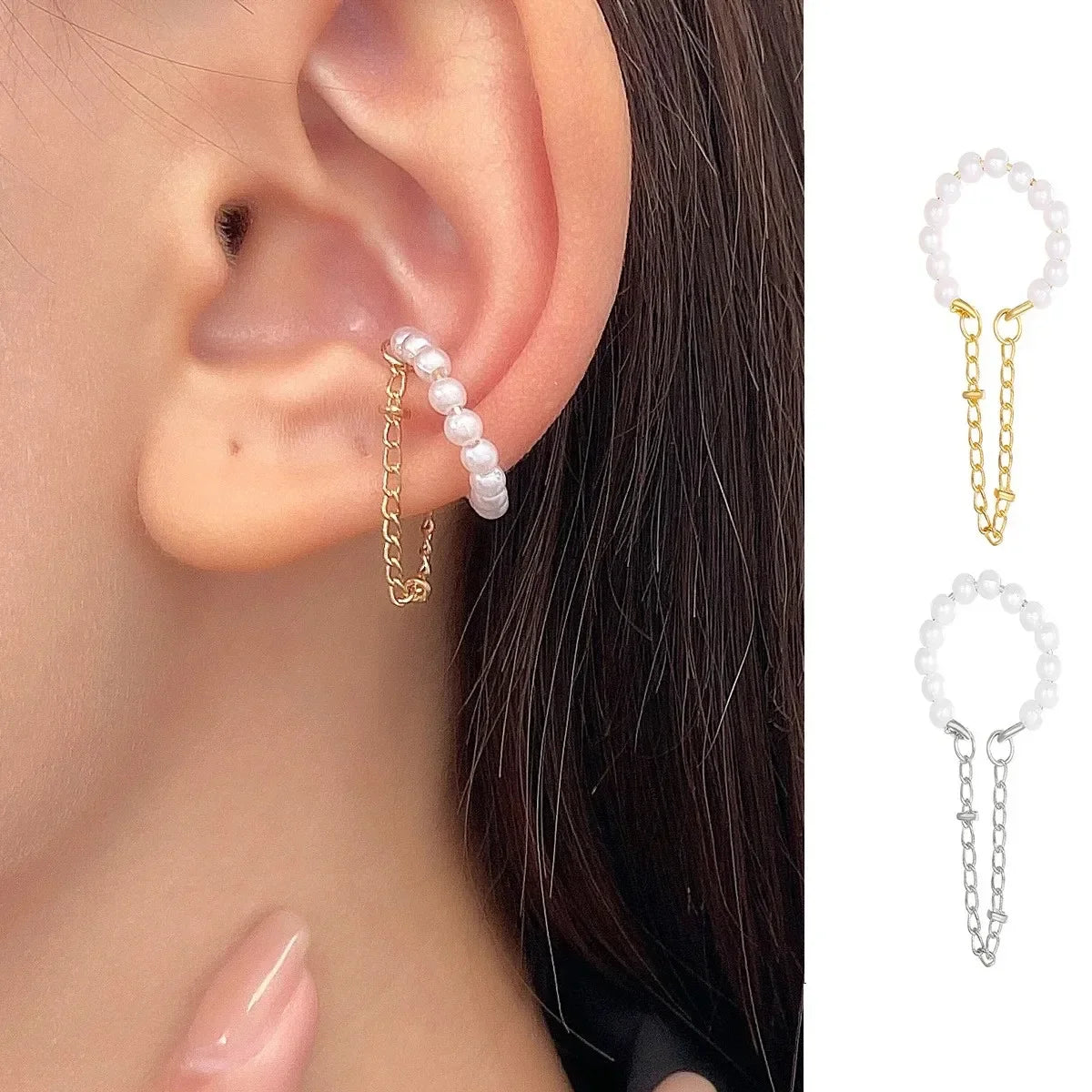 1 Pc Fashion Minilist No Piercing Ear Cuff Earrings for Woman Fake Piercing Earcuff Clips Earrings for Women Cuffs Jewelry Gift