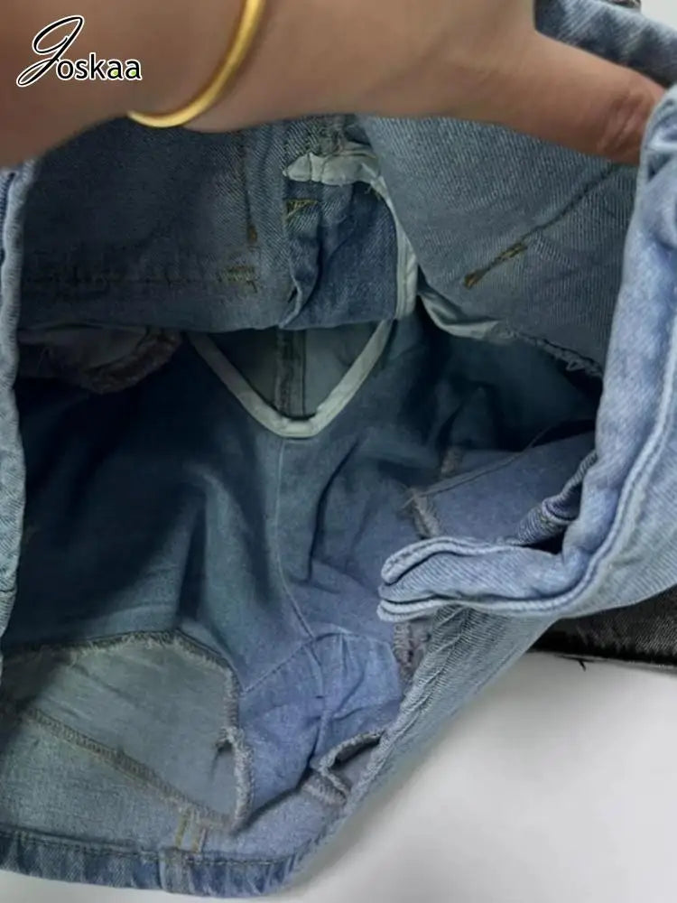 Denim cargo mini skirt! Casual, on-trend, all summer long