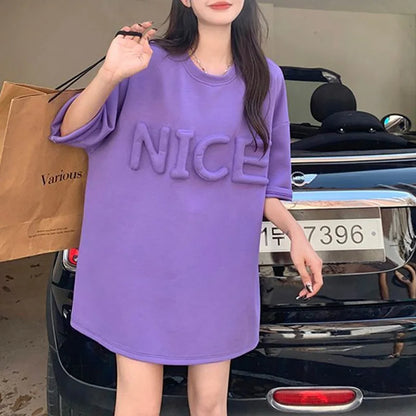 Budget-Friendly Summer Fashion Oversized T-Shirt -M2K Trends