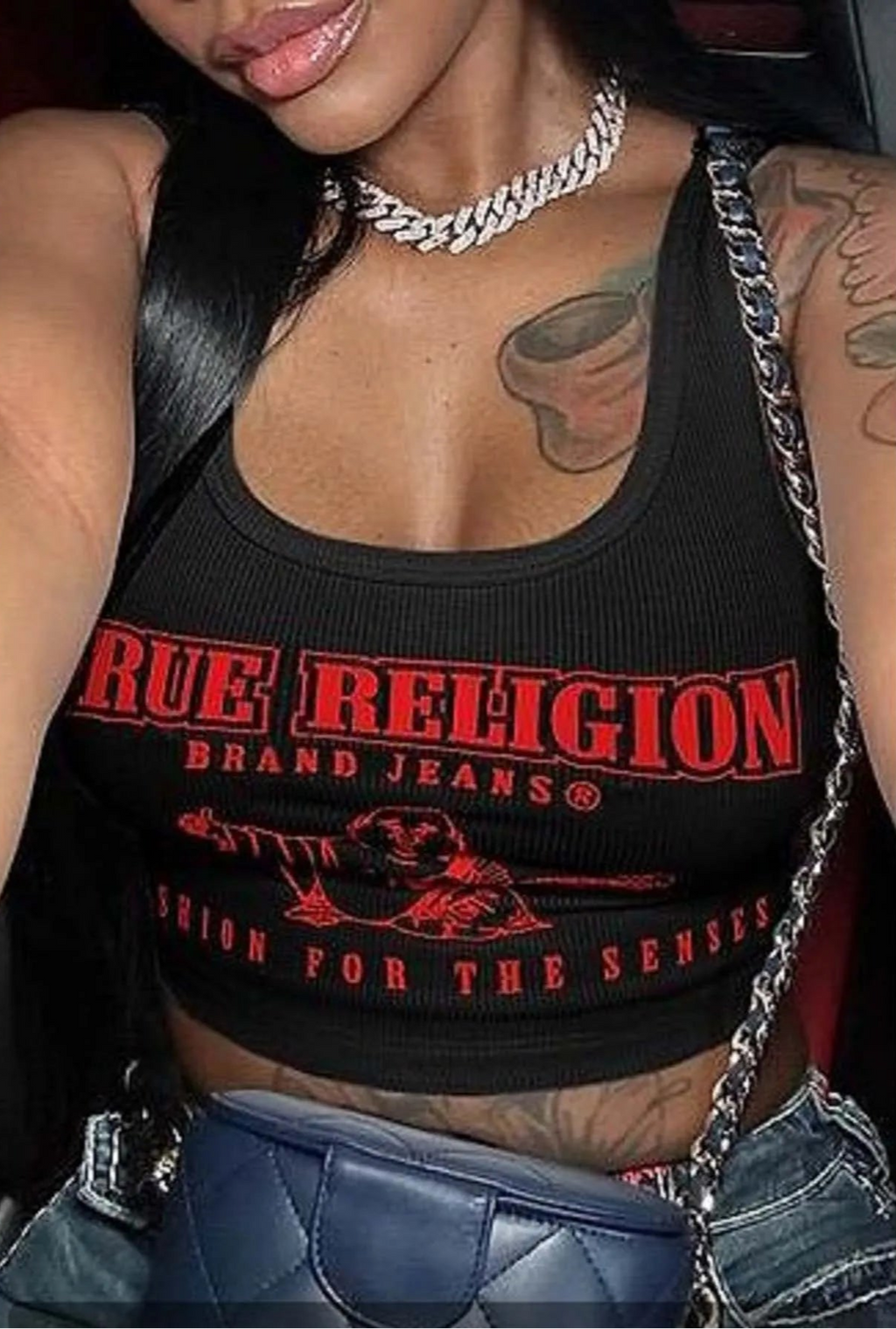 Sexy Graphic T Shirts Fashion Top Printed Sweatshirts Streetswear 2024 Summer Clothes Women Y2K Cropped Tank Tops Tees