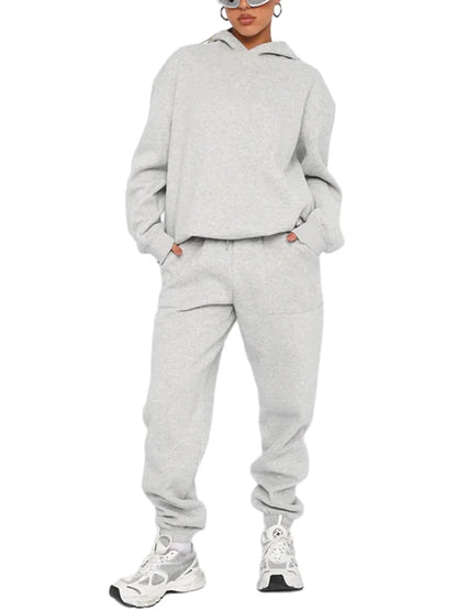 M2k Trends Affordable Sweat Suit Women's 2 Piece Pant Set