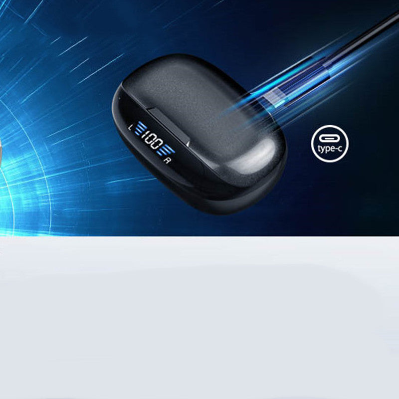 Mini auriculares Bluetooth inalámbricos deportivos con cancelación de ruido