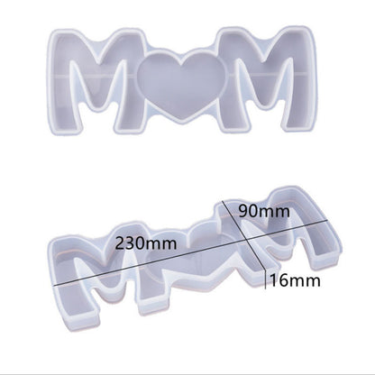 Diy Epoxy Resin Crystal Mother's Day Silicone Mould