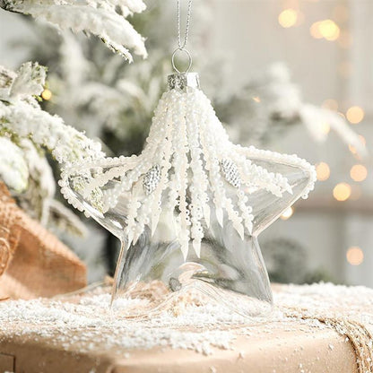 Transparent Christmas Decoration Hanging Ball Pendant