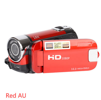 Vlog Camera 1080P Full HD 16 Million Pixel DV Camcorder Digital Video Camera Screen 16X Night Shoot Zoom Digital Zoom