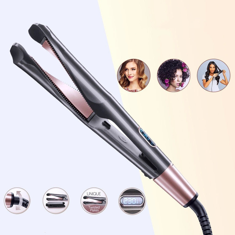 Pro Ionic Straightener & Curling Wand – Frizz-Free Results