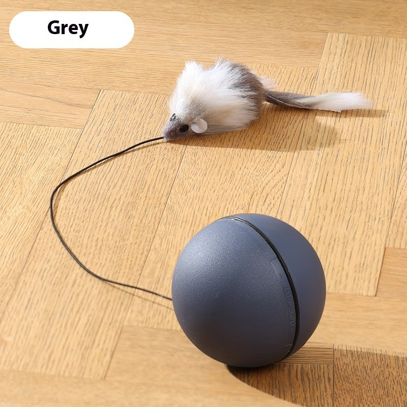 Delight Your Pets with Our Fun Electric Mouse Teaser Ball – Automatic Rolling Toy for Cats and Dogs.