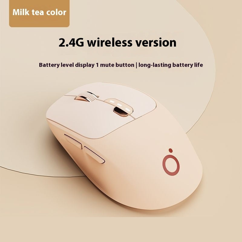 Mute Wireless Bluetooth Mouse Computer Office Mouse