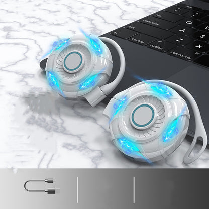 Auriculares Bluetooth inalámbricos para juegos de baja latencia y cancelación de ruido