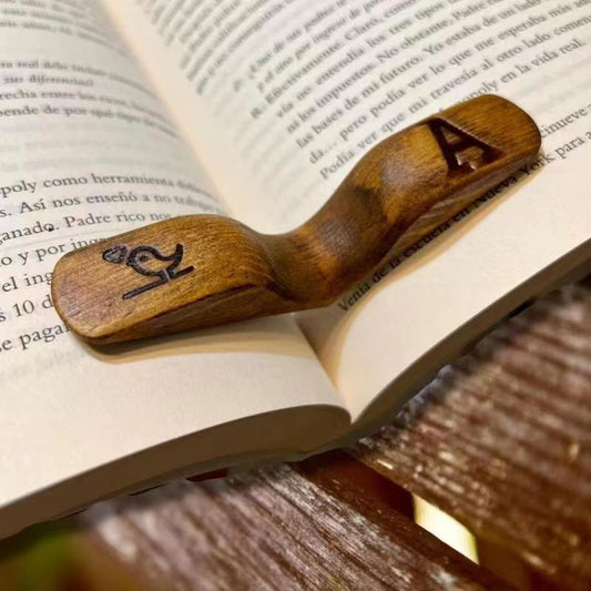 Wooden Bird Thumb Bookmark Mother's Day