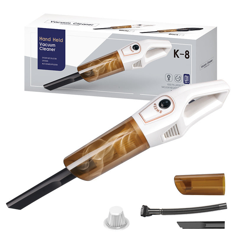 Wireless Car Vacuum Cleaner - High Power USB Rechargeable Handheld