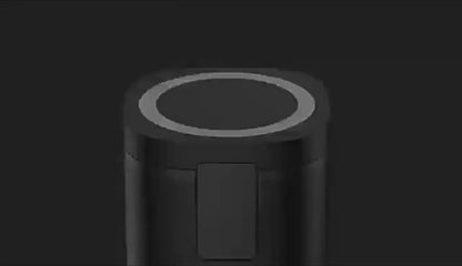 Cargador rápido inalámbrico magnético 3 en 1 para teléfono inteligente, estación de carga de luz ambiental RGB para Airpods IWatch