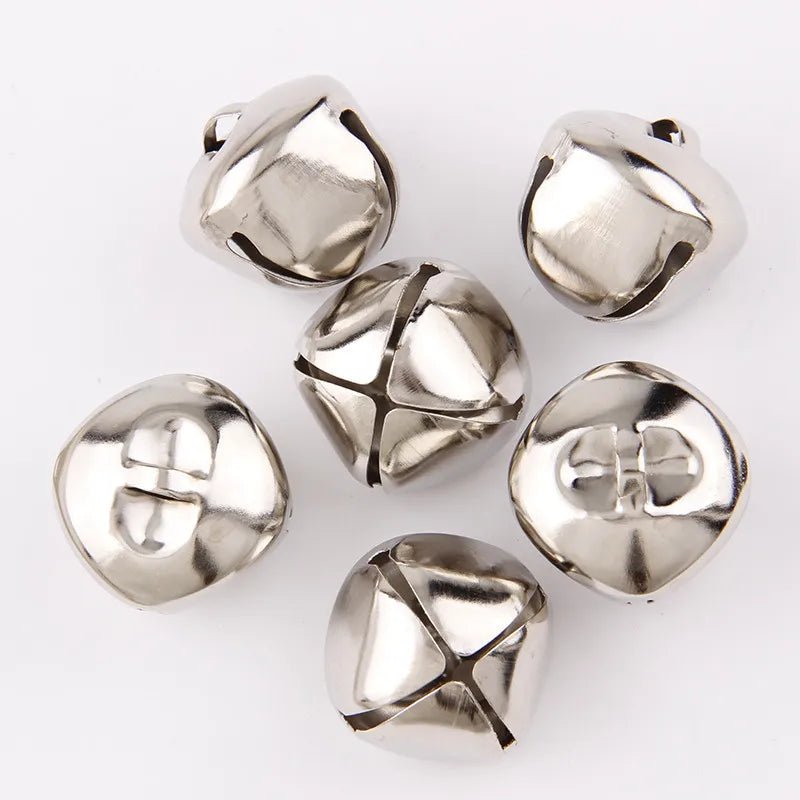 best 12-30mm 10Pcs Iron Jingle Bells Pendants Hanging Christmas Tree Ornaments Decorations For Home Festival Party Diy Crafts shop online at M2K Trends for