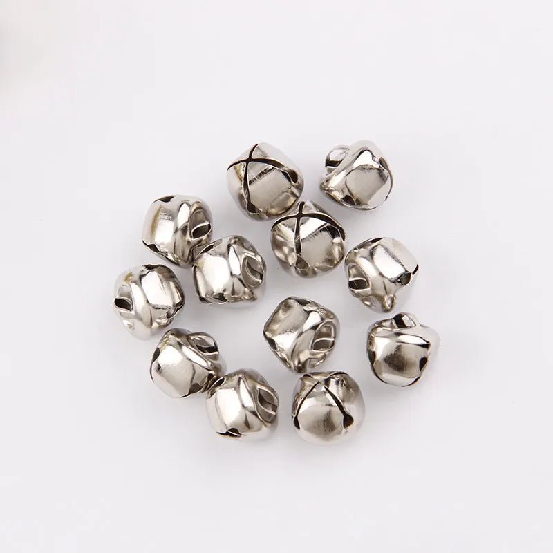 best 12-30mm 10Pcs Iron Jingle Bells Pendants Hanging Christmas Tree Ornaments Decorations For Home Festival Party Diy Crafts shop online at M2K Trends for