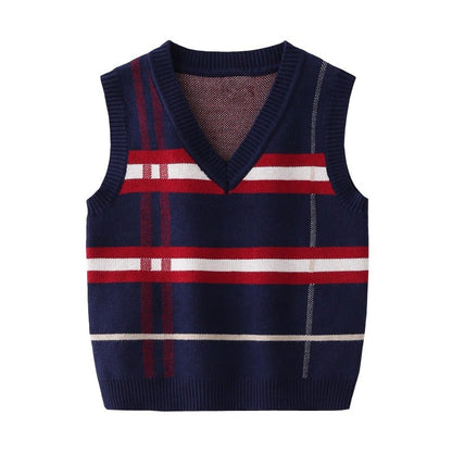 best 2-8T Plaid Sweater Tank For Boy Girl Toddler Kid Baby Spring Autumn Sweater V Neck Knit Top Fall Fashion Vest Knitwear Clothes best 0 Shop online, Near me in the GTA, near me in Toronto, In Canada, In the New York, Kingston Jamaica