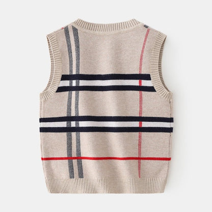 best 2-8T Plaid Sweater Tank For Boy Girl Toddler Kid Baby Spring Autumn Sweater V Neck Knit Top Fall Fashion Vest Knitwear Clothes best 0 Shop online, Near me in the GTA, near me in Toronto, In Canada, In the New York, Kingston Jamaica